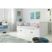 Bērnu gulta HERMES 80x200, balts